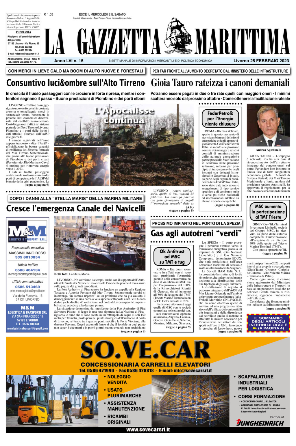 Giornale del 25-02-2023