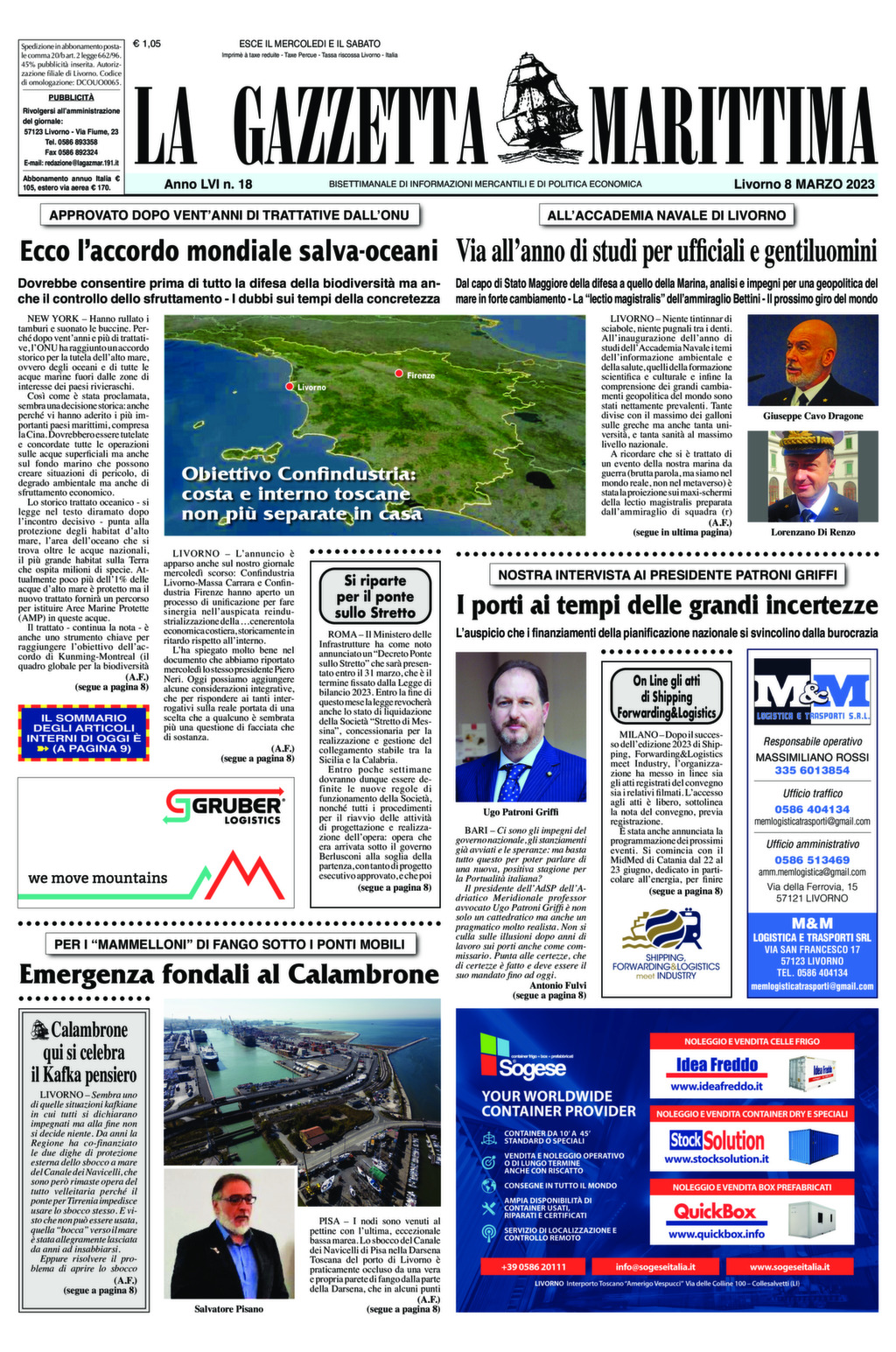 Giornale del 08-03-2023