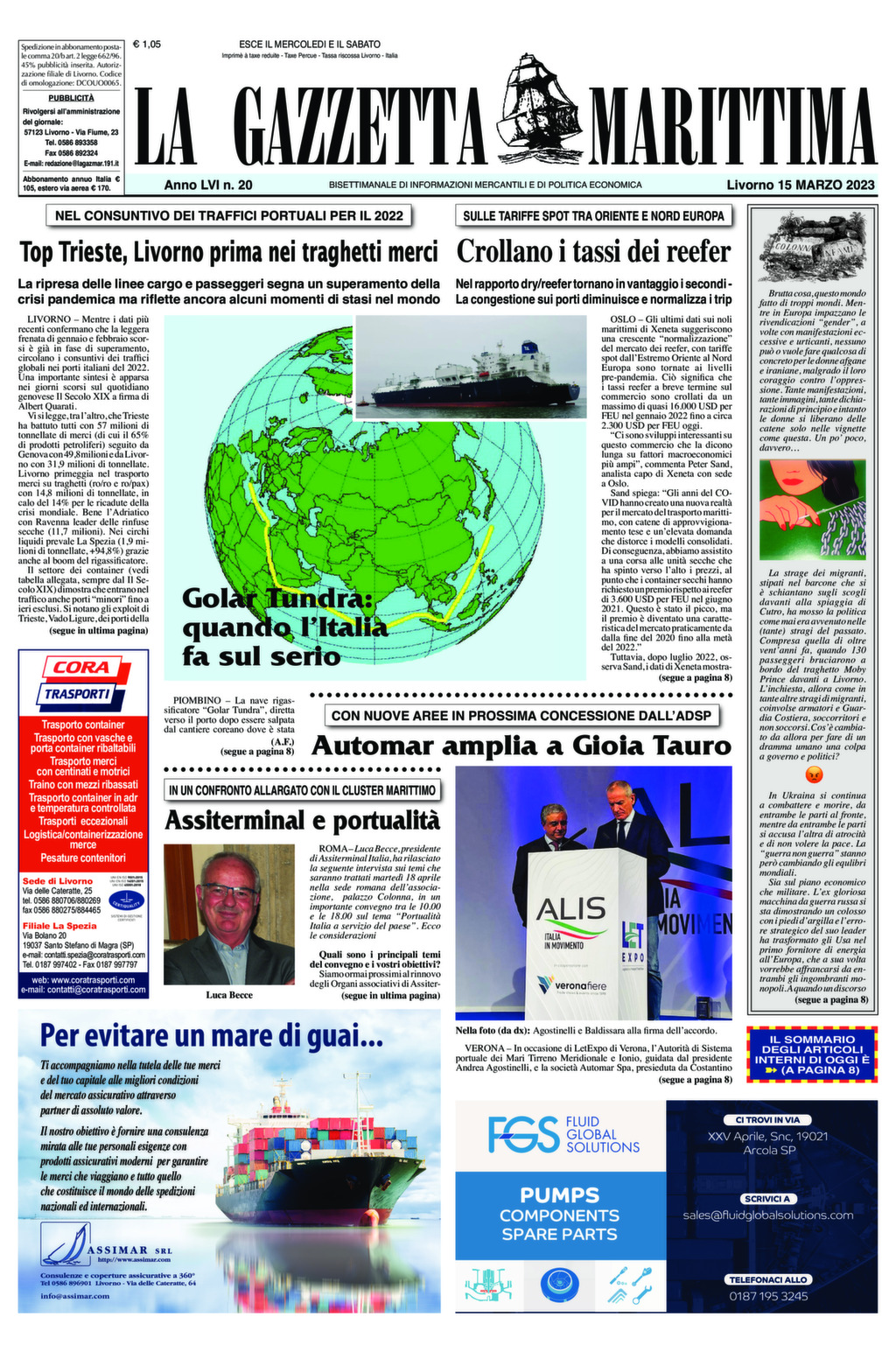 Giornale del 15-03-2023