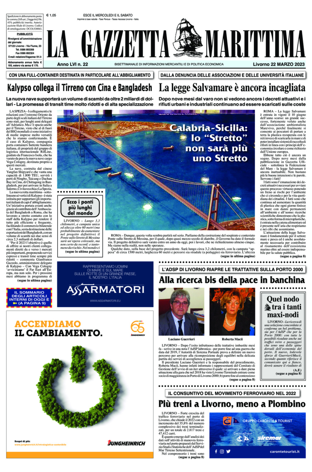 Giornale del 22-03-2023