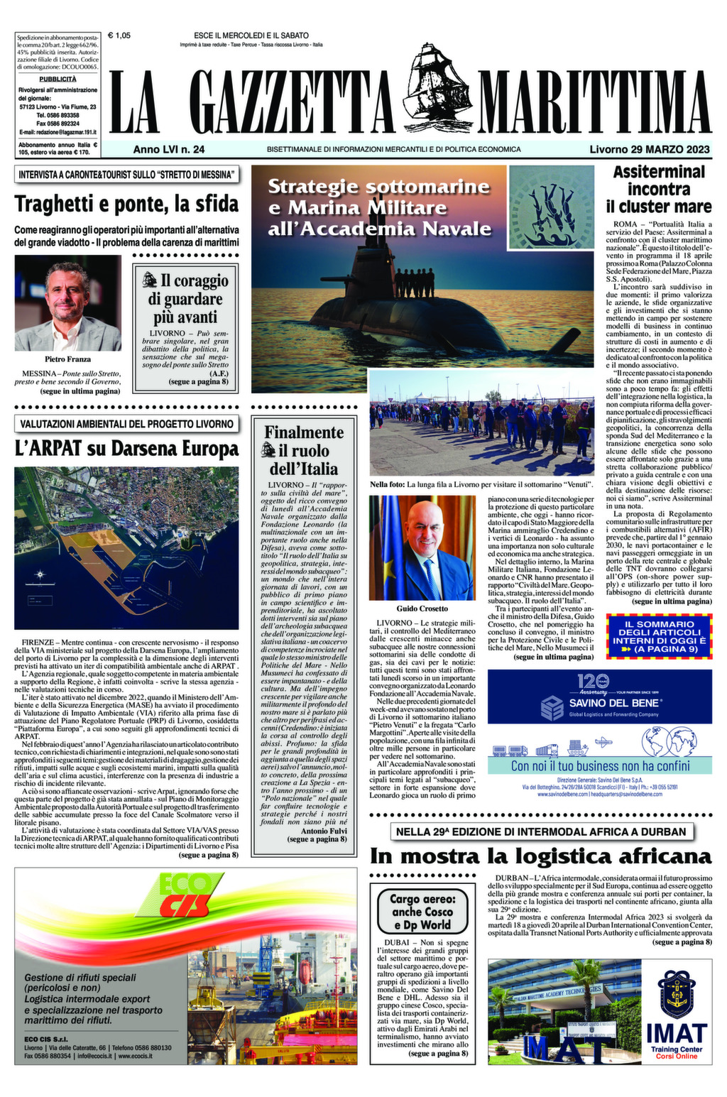 Giornale del 29-03-2023