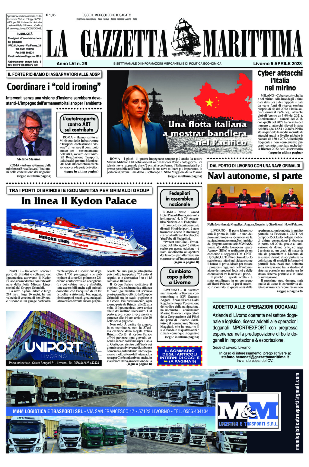 Giornale del 05-04-2023