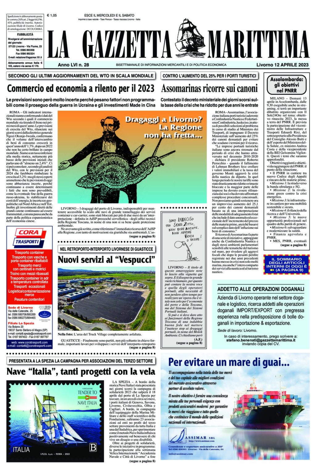Giornale del 12-04-2023