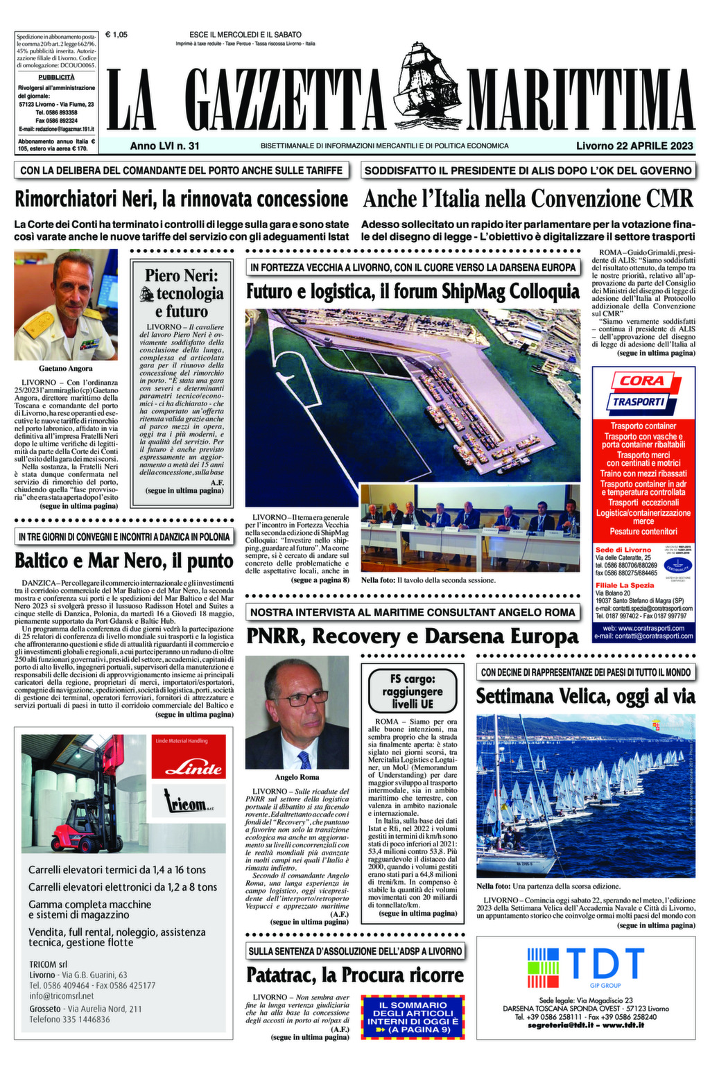 Giornale del 22-04-2023
