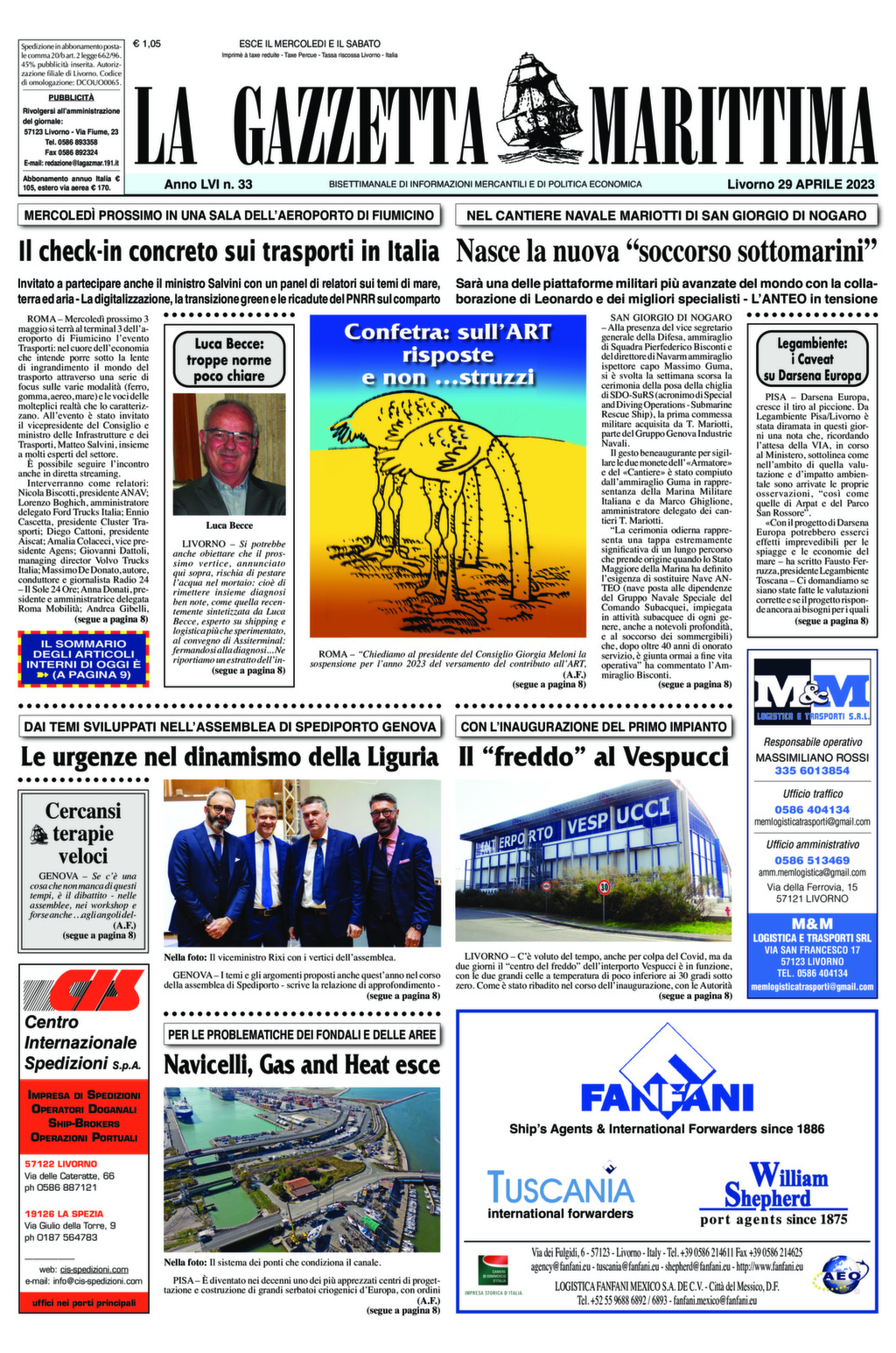 Giornale del 29-04-2023