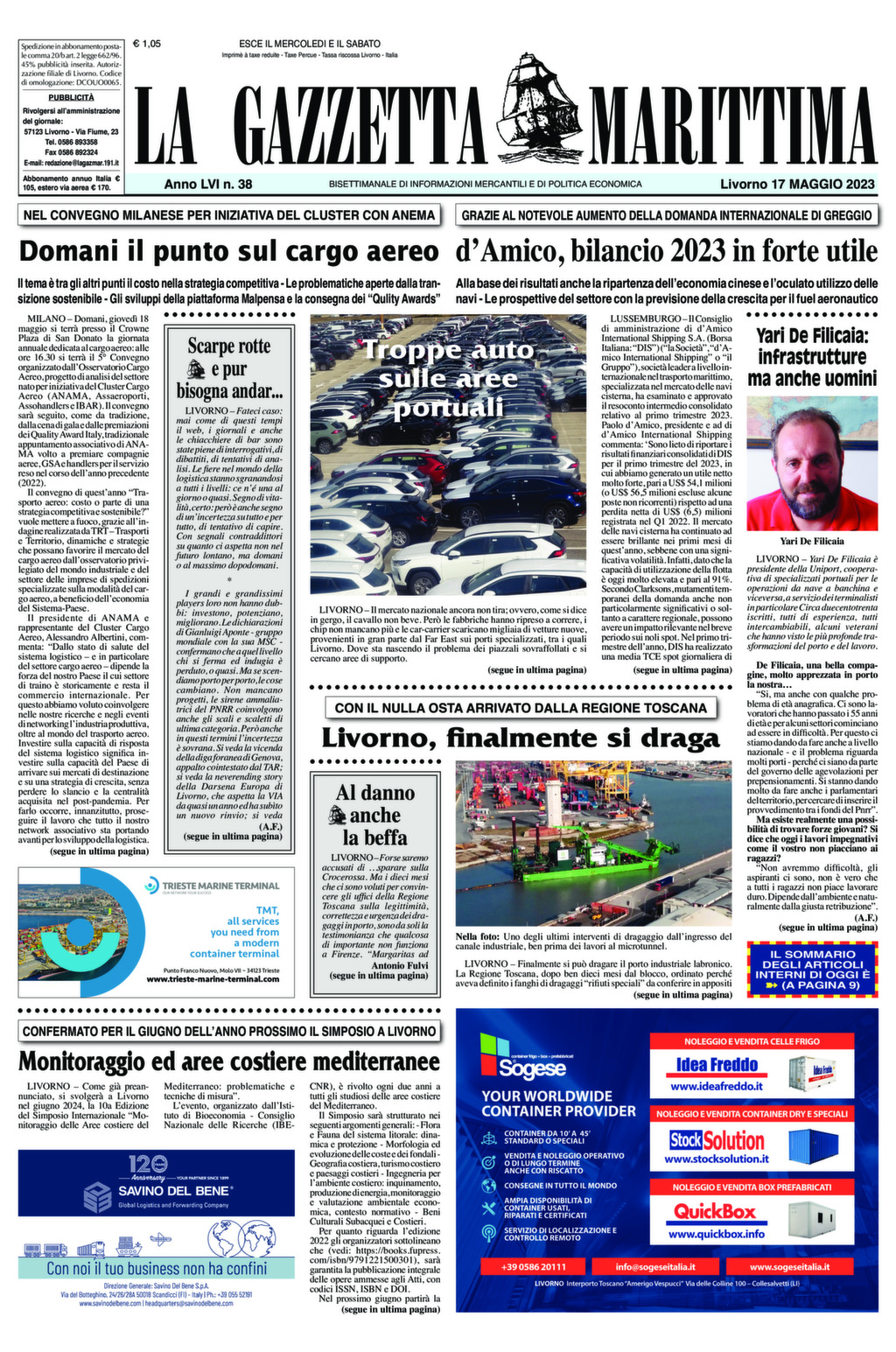 Giornale del 17-05-2023