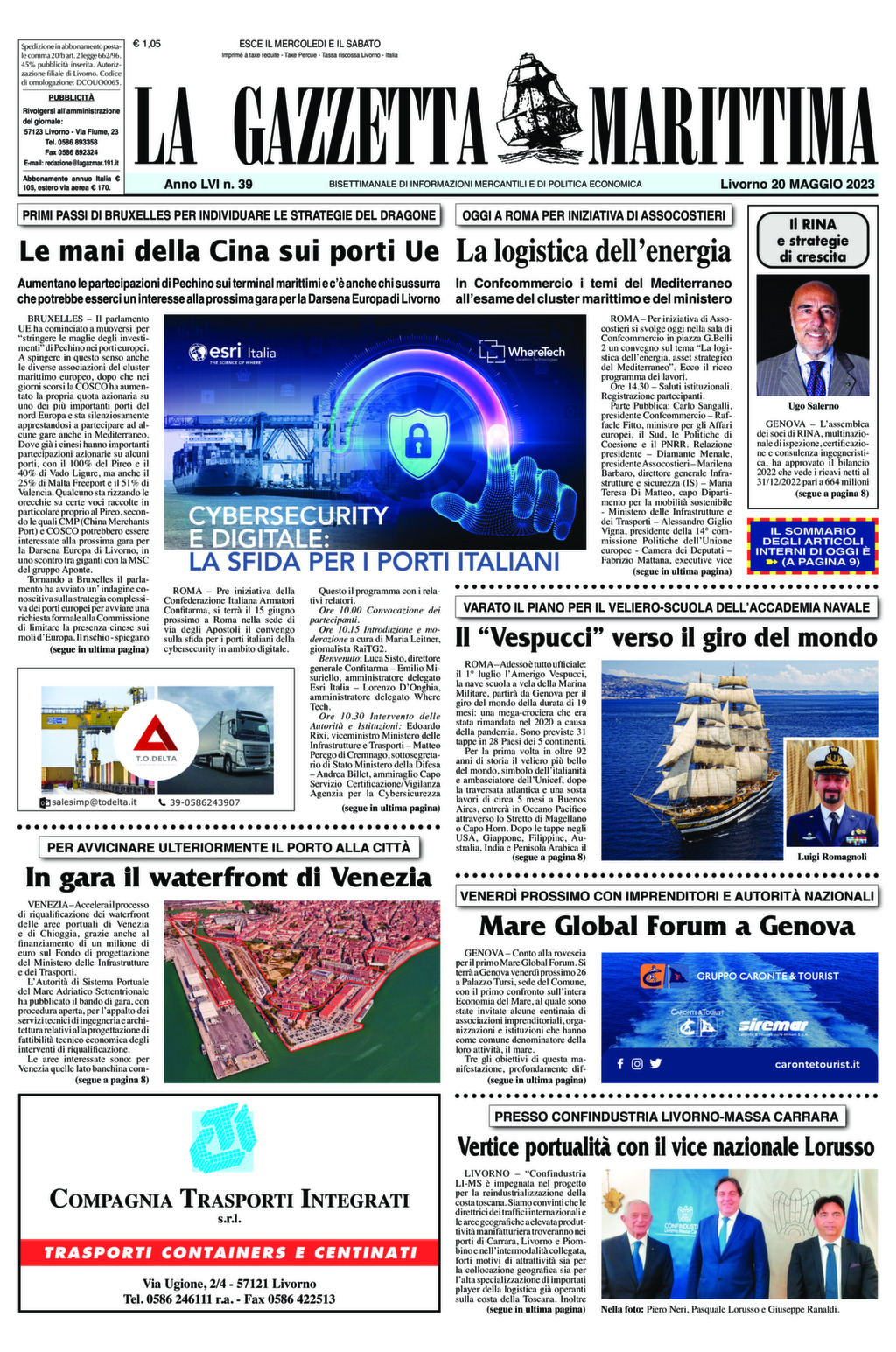 Giornale del 20-05-2023