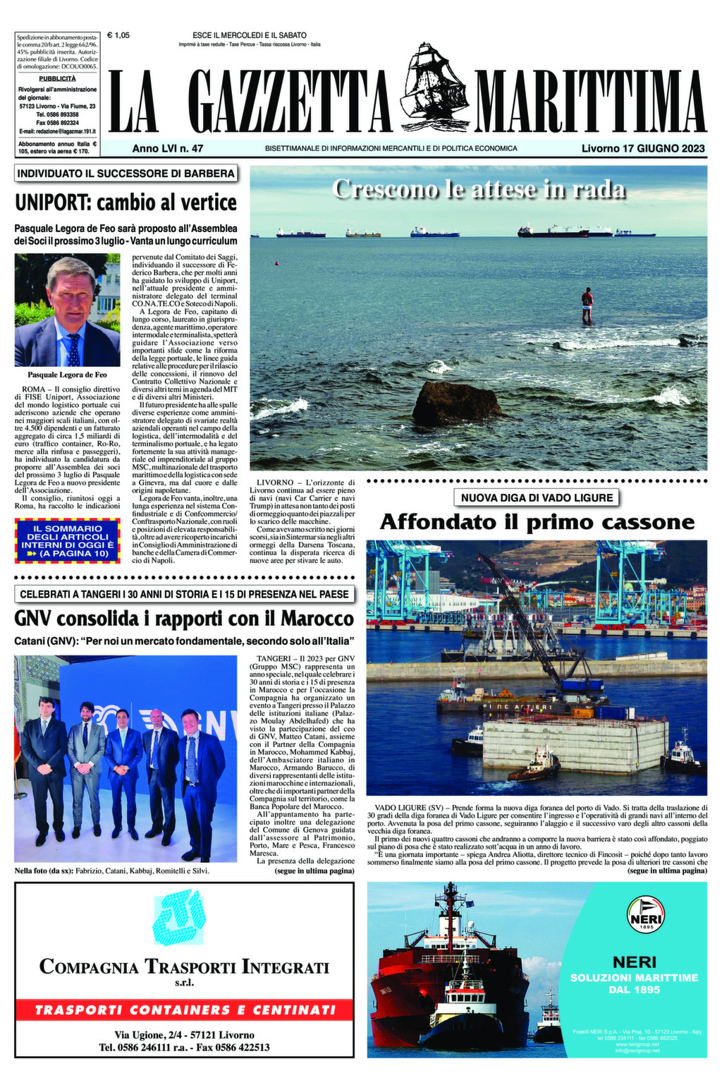 Giornale del 17-06-2023