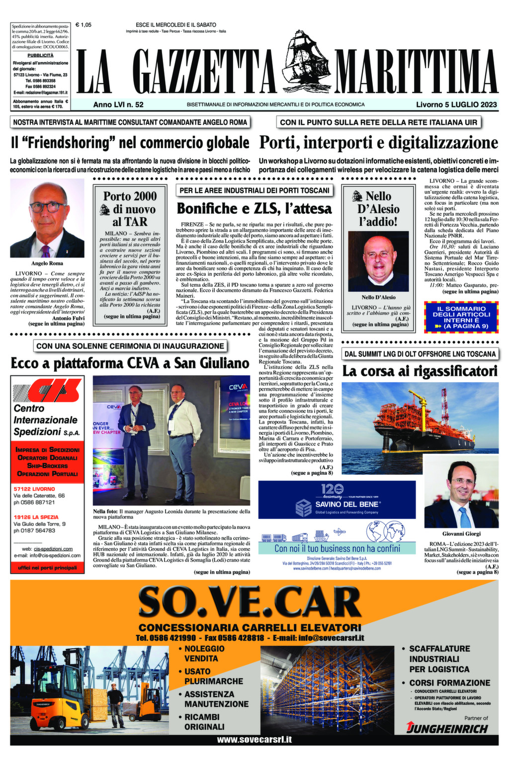 Giornale del 05-07-2023