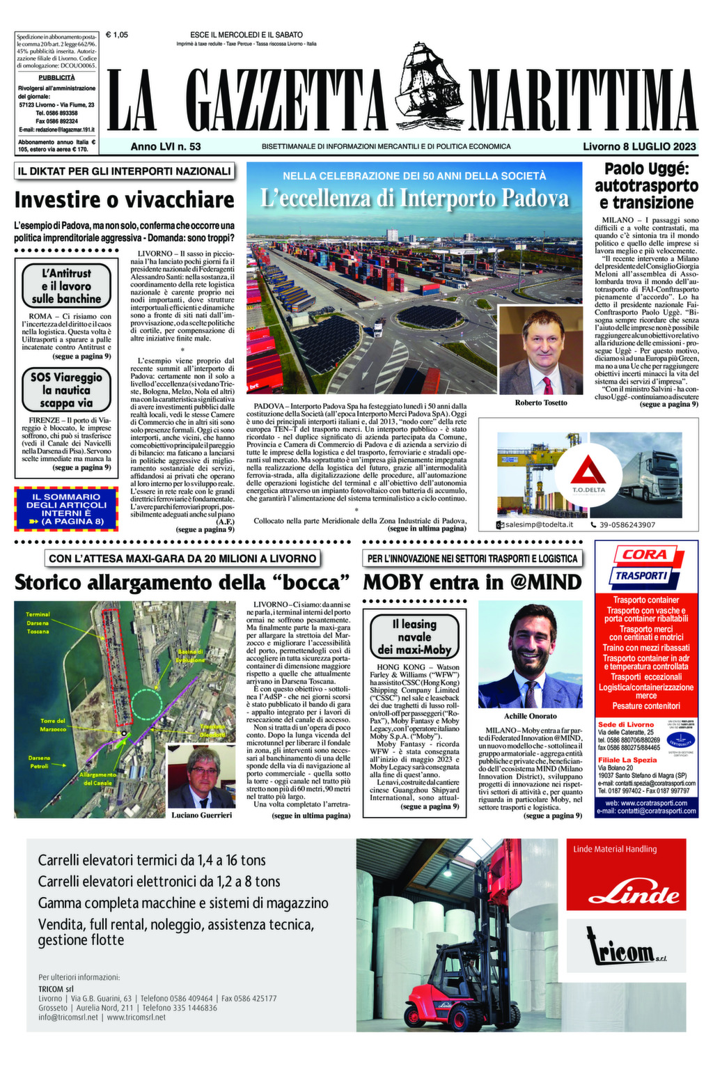 Giornale del 08-07-2023