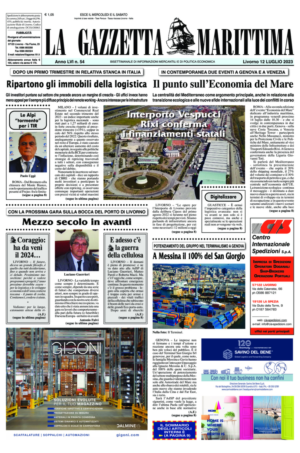 Giornale del 12-7-2023