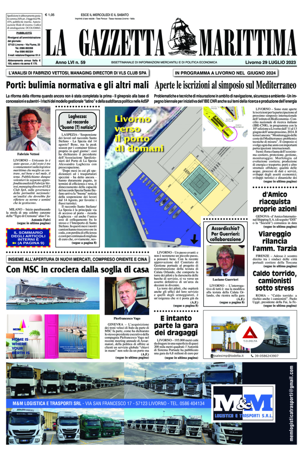 Giornale del 29-07-2023
