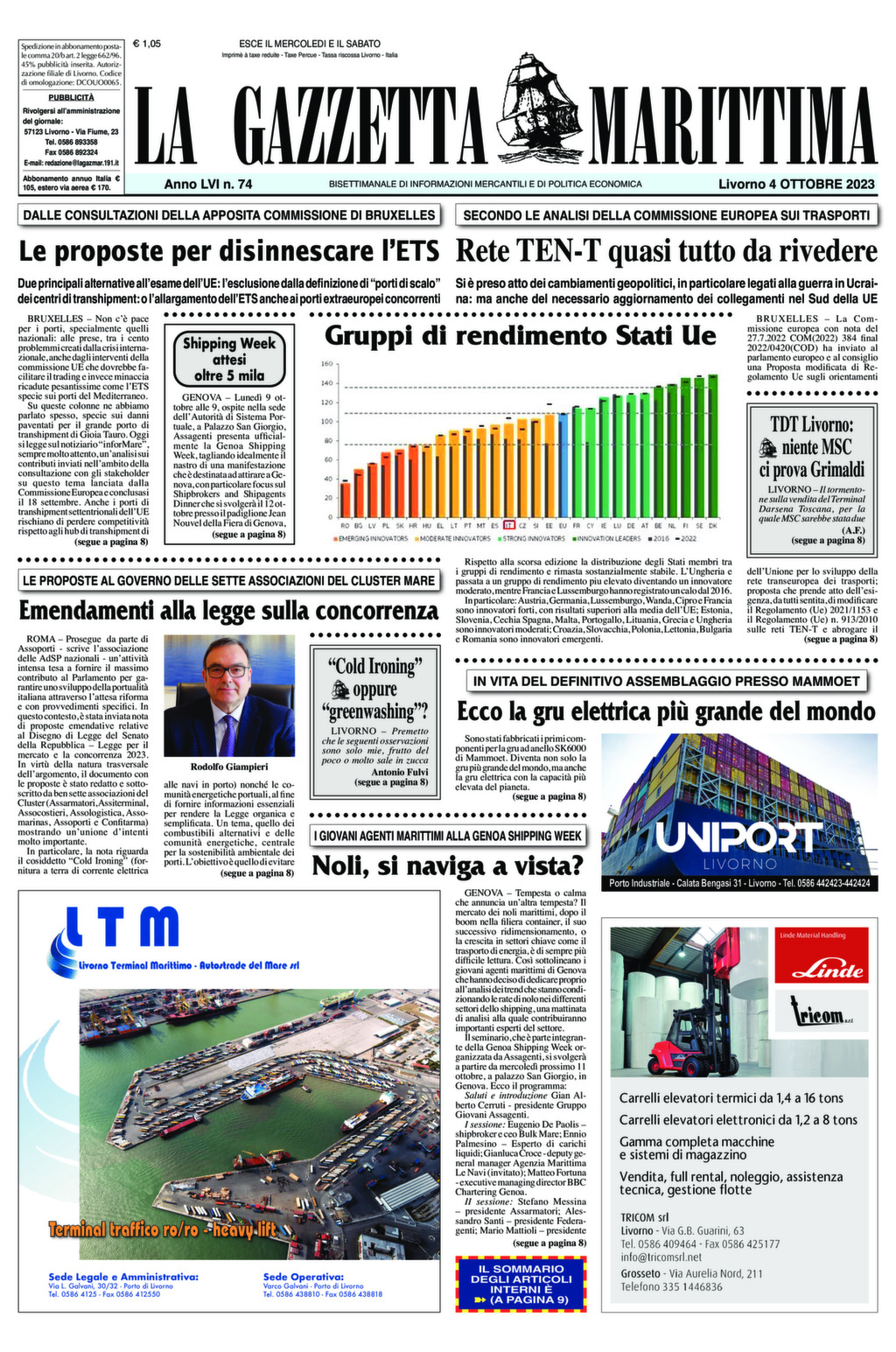 Giornale del 04-10-2023