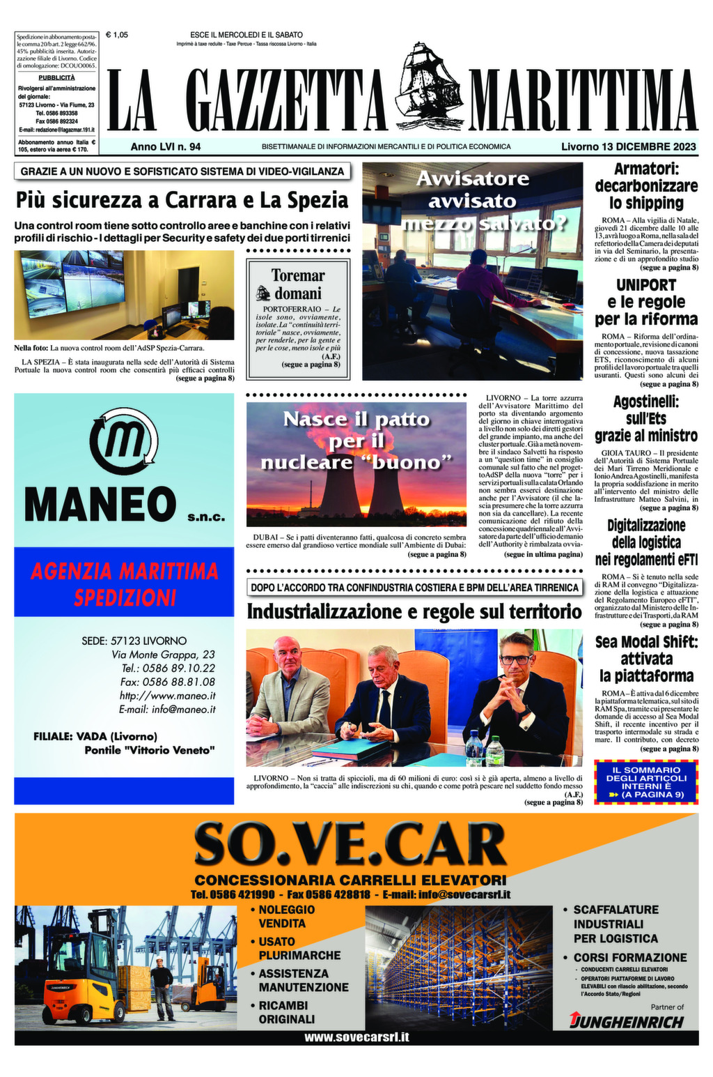 Giornale del 13-12-2023