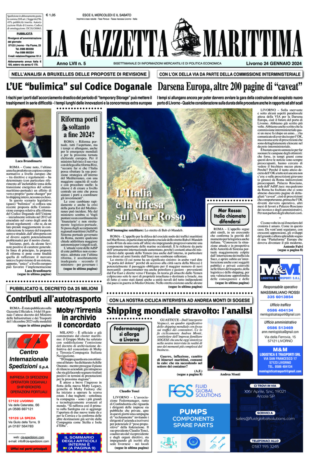Giornale del 24-01-2024