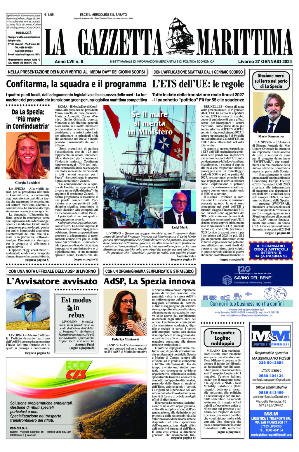 Giornale del 27-01-2024