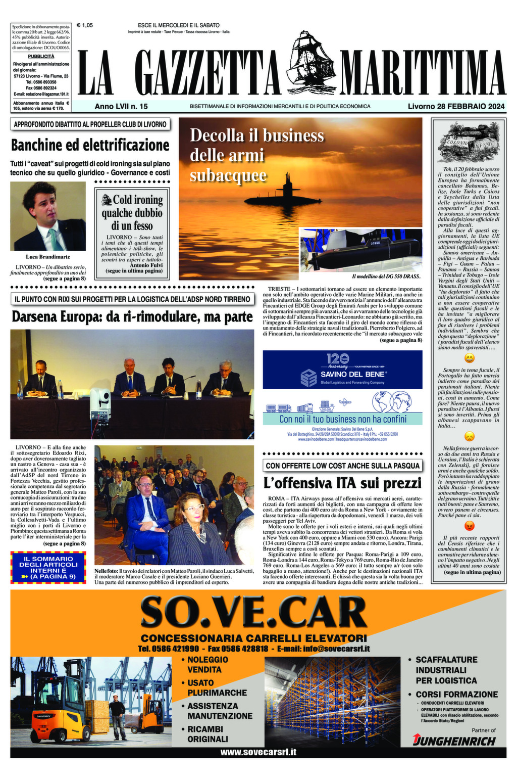 Giornale del 28-2-2024