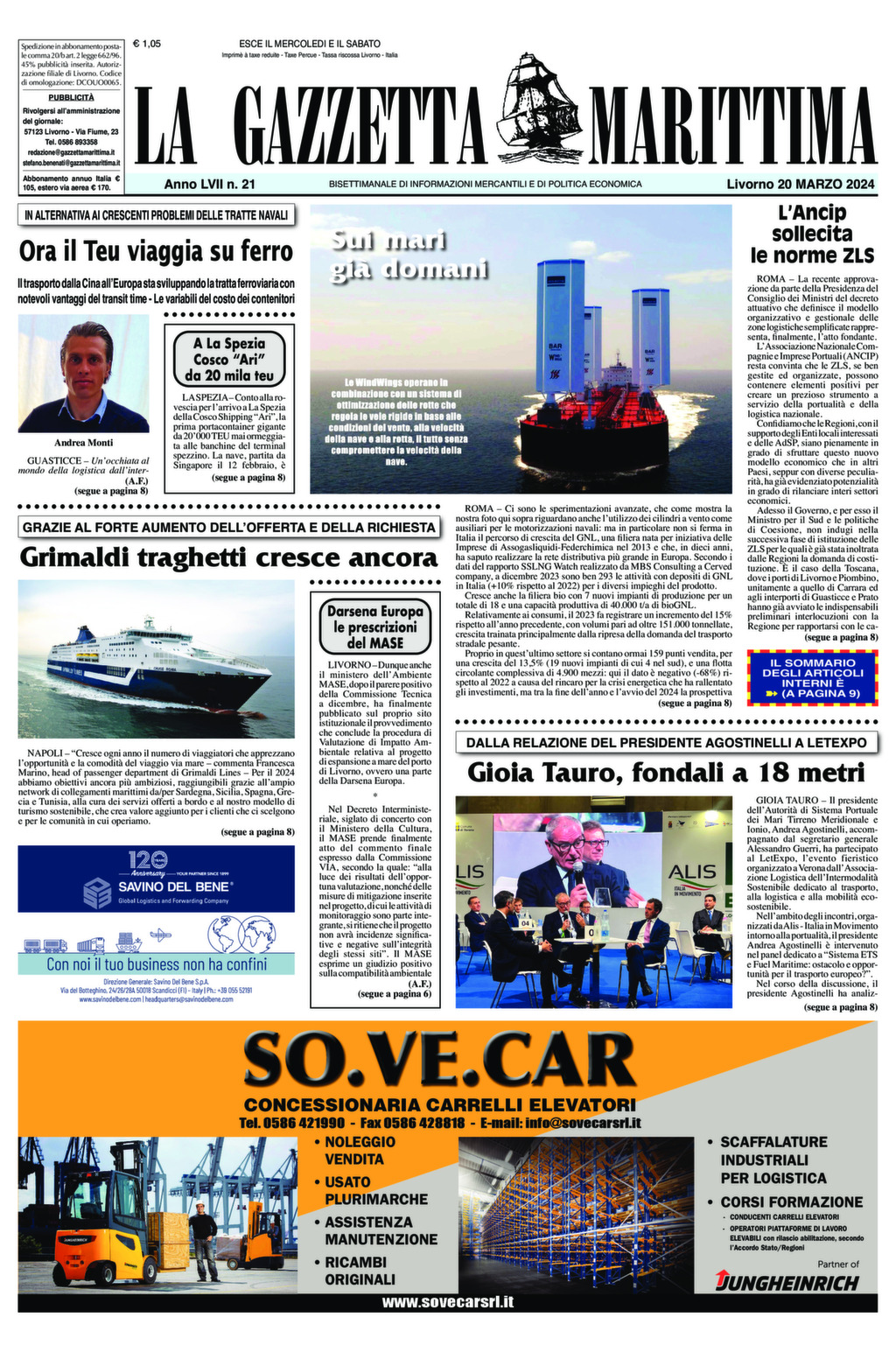 Giornale del 20-03-2024
