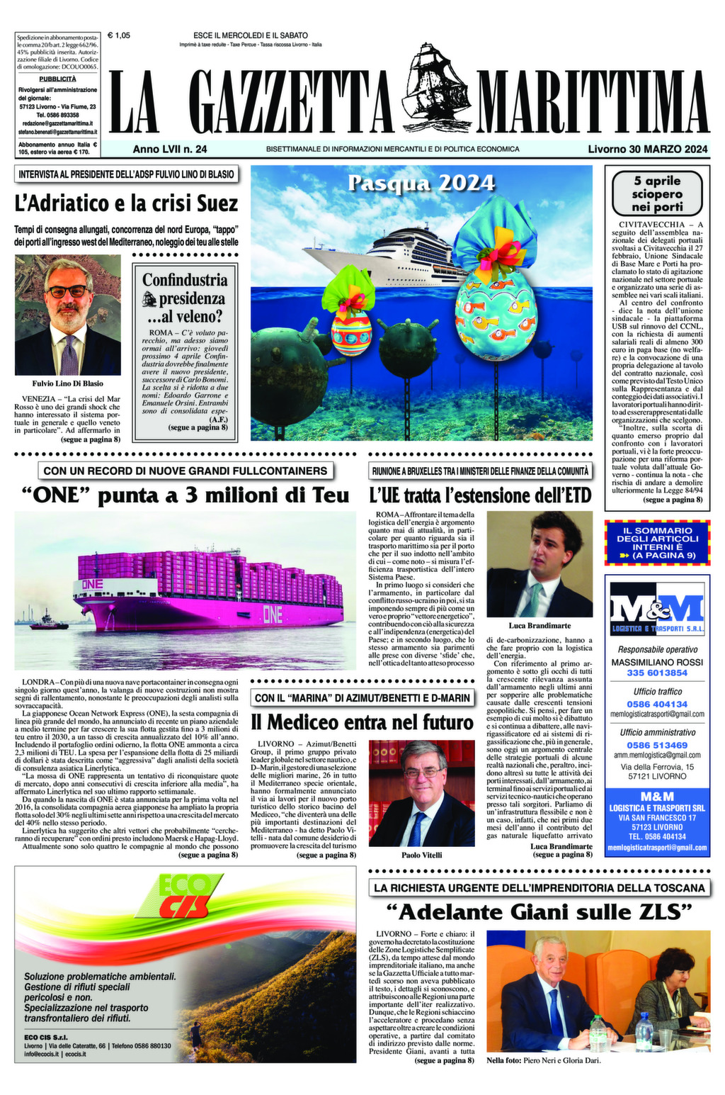 Giornale del 30-03-2024
