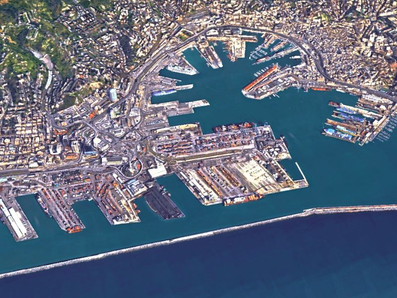 porto genova dall alto eg21