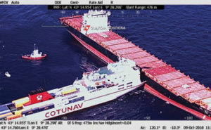 In gara contro il forte maltempo i soccorsi alle navi a Capo Corso