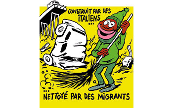 vignetta-Charlie-Hebdo-sulla-tragedia-del-Ponte-Morandi-a-Genova