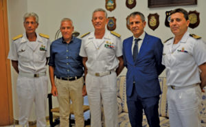 A Viareggio visita ufficiale dell’ammiraglio Pettorino