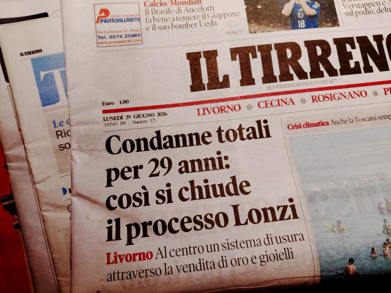 Il Tirreno giornale 1