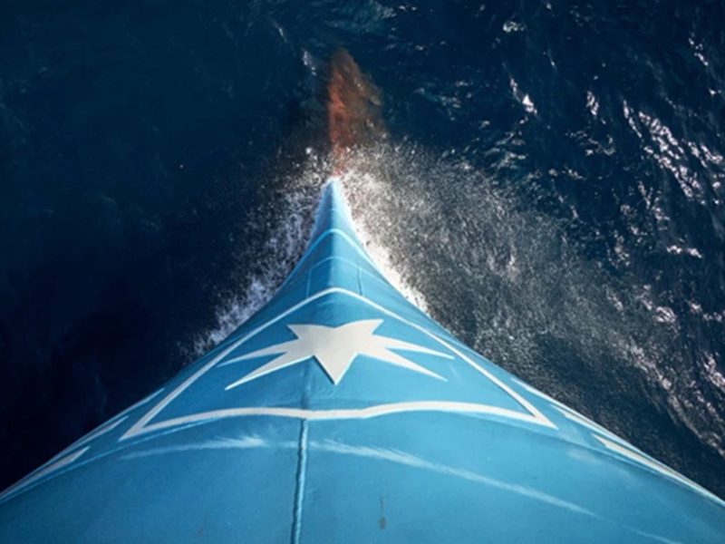 NAVE MAERSK SOLCA MARE SIMBOLO COM1