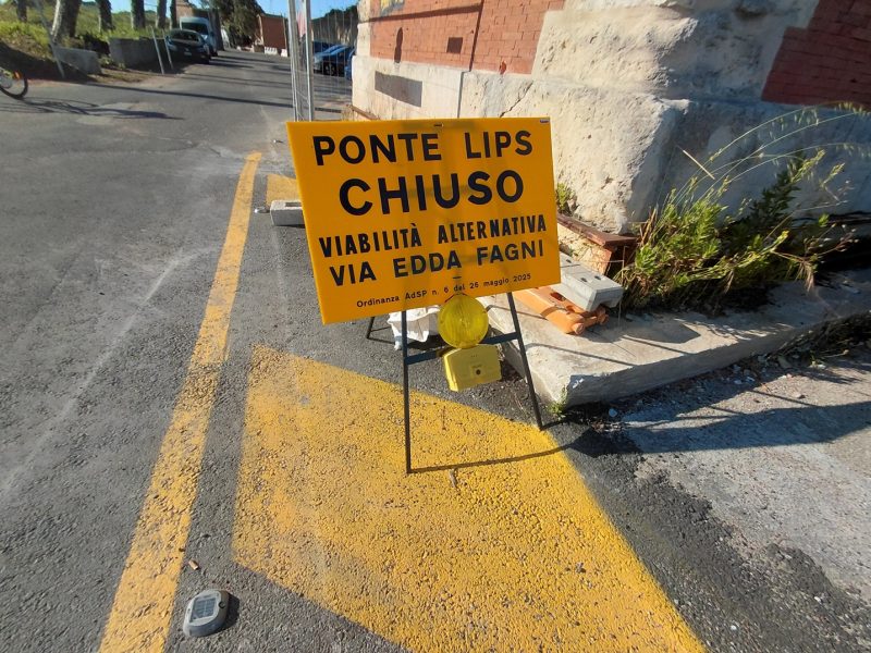 PONTE LIPS CHIUSO VIABIL ALTERNATIVA VIA FAGNI EDDA MZ