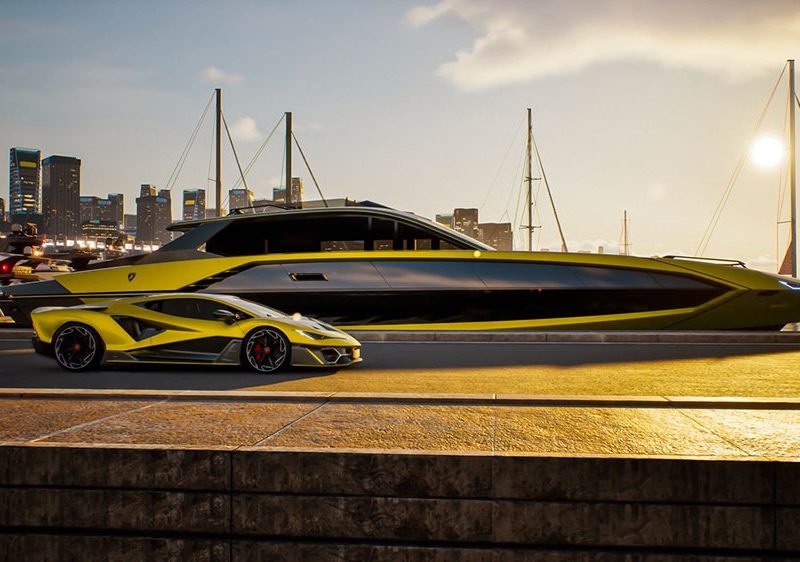 Tecnomar-for-Lamborghini-101FT-yacht-e-lamborghini-supercar