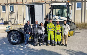 Test-truck-a-idrogeno-presso-centro-ricerche-ATENA-di-Ponticelli,-Napoli