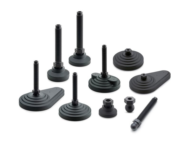 alcuni-elementi-di-livellamento-realizzati-da-Elesa-in-supertecnopolimero-com1