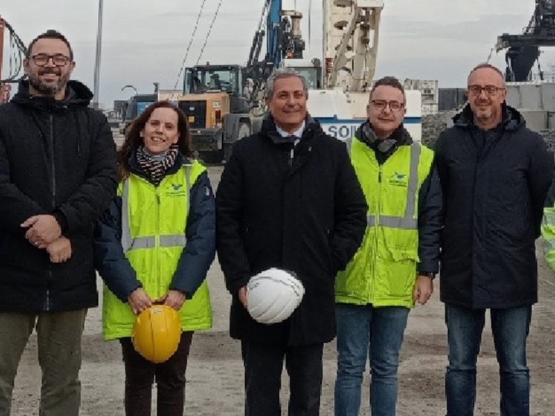 ancona sopralluogo authority cantiere banchina 23 2com