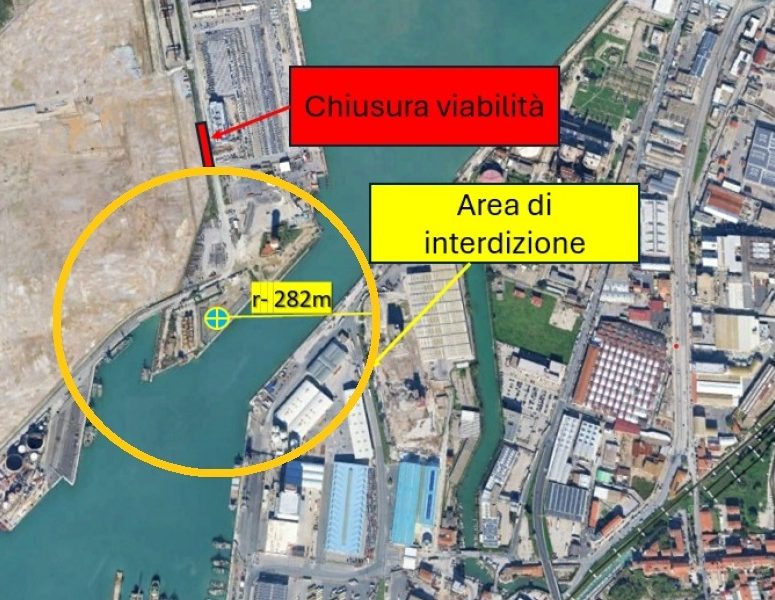 chiusura porto livorno per una ora per bomba merc 9 sett 2026 com1 homepage