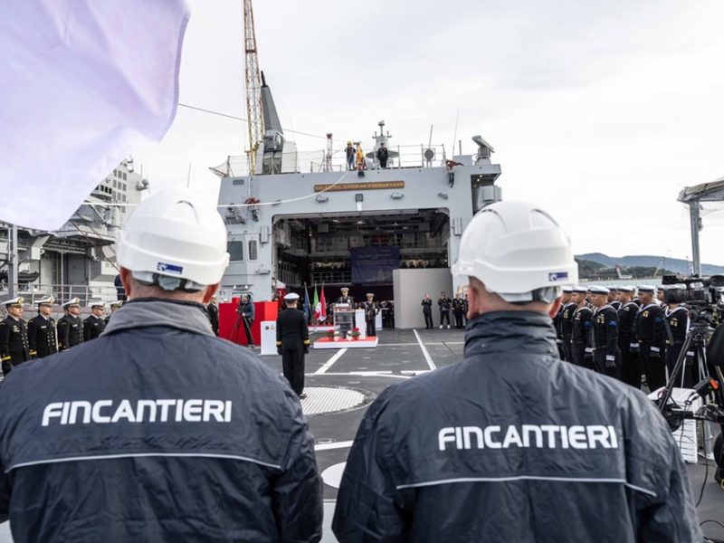consegna fincantieri muggiano nave marina indonesiana com1