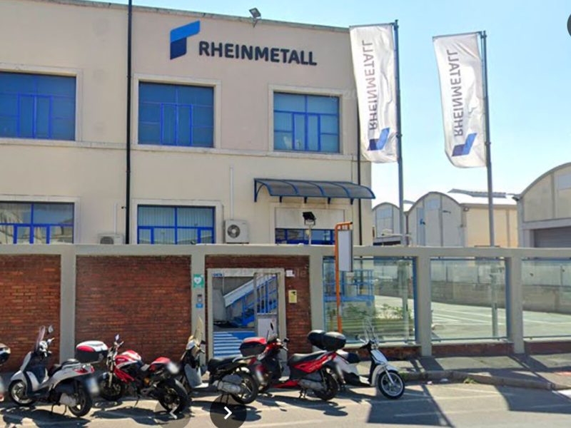 ingresso-stabilimento-Pierburg-Rheinmetall-via-Salvatore-Orlando-svw