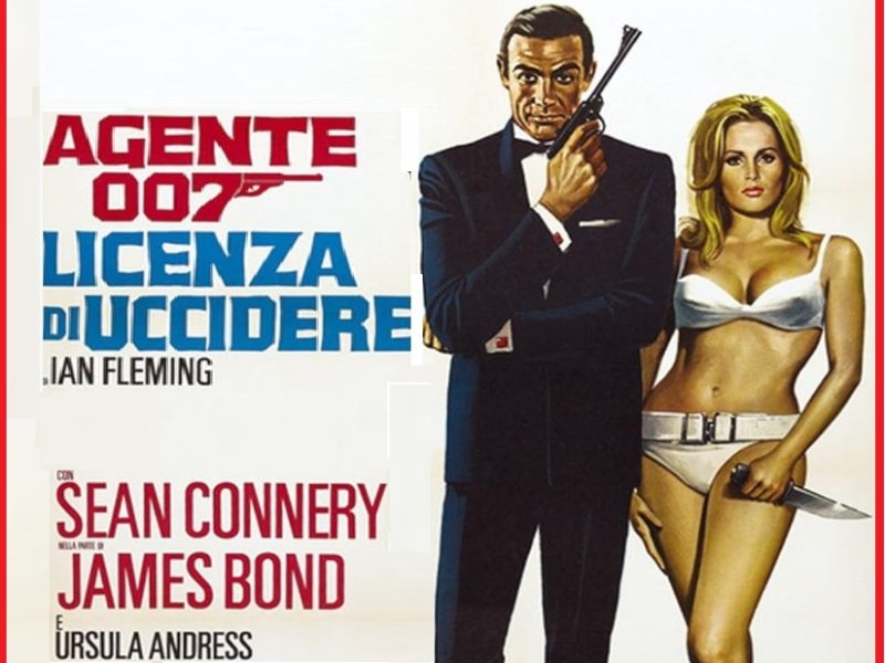 locandina del film 007 james bond con ursula andress