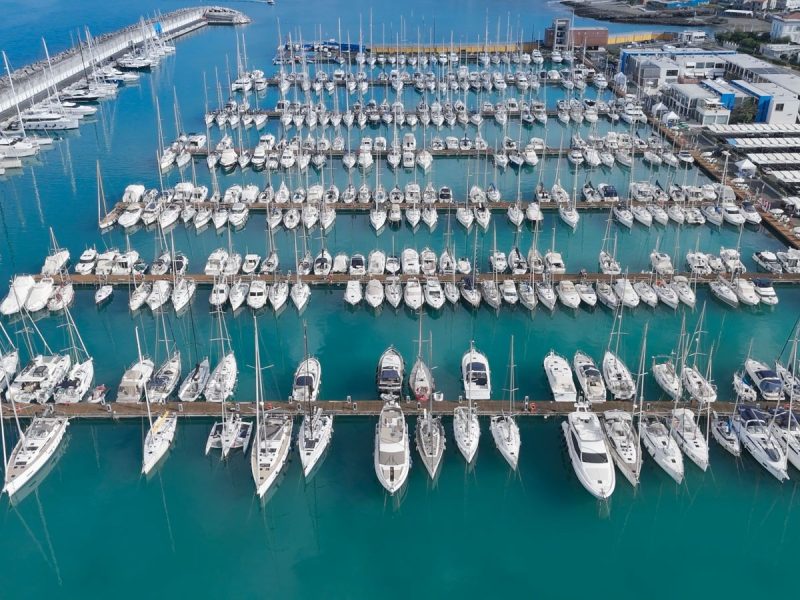 porto marina cala de medici vista dall alto com1