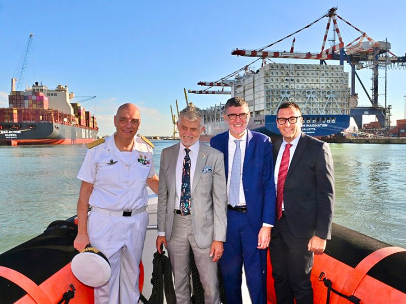 visita-delegazione-lituana-a-Livorno—da-sin-Giovanni-Canu,-Algis-Latakas,-Davide-Gariglio,-Pierpaolo-Danieli